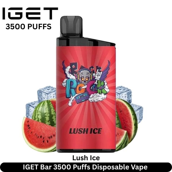 IGET Bar 3500 Puffs Disposable Vape 7 IGET Bar 3500 Puffs Lush Ice Disposable Vape