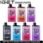 IGET Bar Pro 10000 Puffs Flavors Disposable