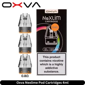 Oxva Nexlime Pod Cartridges 4ml 0.8Ω