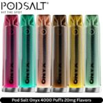 Pod Salt Onyx 4000 Puffs 20mg Flavors