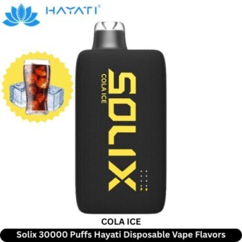 Solix 30000 Puffs Hayati Disposable Vape Cola Ice