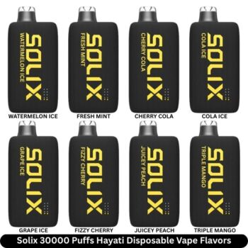 Hayati Solix 30000 Puffs Disposable Vape 