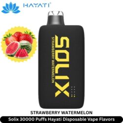 Hayati Solix 30000 Puffs Disposable Vape 13 Solix 30000 Puffs Hayati Disposable Vape Strawberry Watermelon