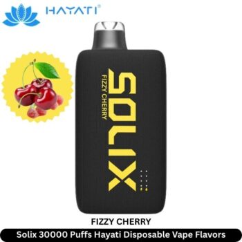 Solix 30000 Puffs Hayati Fizzy Cherry Disposable Vape