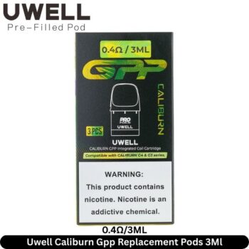 Uwell Caliburn Gpp Replacement Pods 0.4Ω 3ML