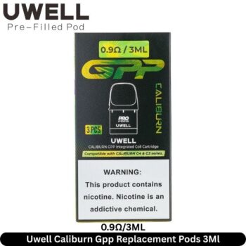 Uwell Caliburn Gpp Replacement Pods 0.9Ω 3ML