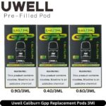 Uwell Caliburn Gpp Replacement Pods 3Ml