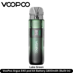 VooPoo Argus E40 pod kit Lake Green