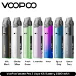 VooPoo Vmate Pro 2 Vape Kit Battery 1500 mAh