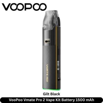 VooPoo Vmate Pro 2 Vape Kit Gilt Black
