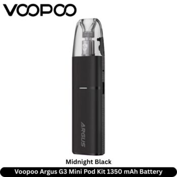 Voopoo Argus G3 Mini Pod Kit Midnight Black 1350 mAh Battery