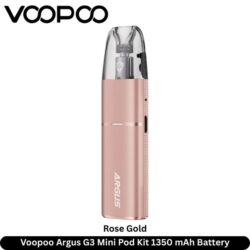 Voopoo Argus G3 Mini Pod Kit Rose Gold 1350 mAh Battery
