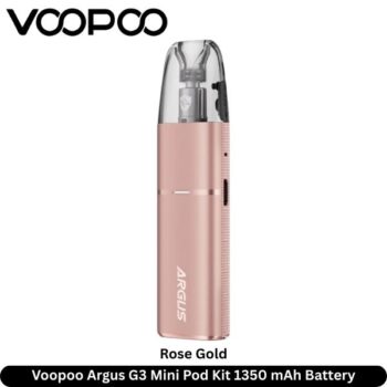Voopoo Argus G3 Mini Pod Kit Rose Gold 1350 mAh Battery