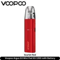 Voopoo Argus G3 Mini Pod Kit Scarlet Red 1350 mAh Battery