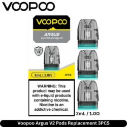 Voopoo Argus V2 Pods Replacement 2mL 1.0Ω 3PCS
