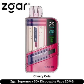 Zgar Supernova 30k Disposable Vape Cherry Cola 20MG