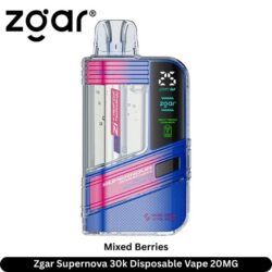 Zgar Supernova 30k Disposable Vape Mixed Berries 20MG