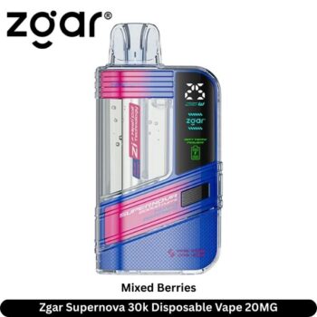 Zgar Supernova 30k Disposable Vape Mixed Berries 20MG