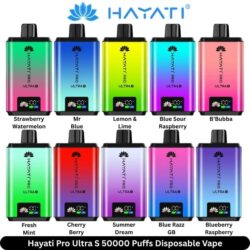 Hayati Pro Ultra 50000 Puffs Disposable Vape