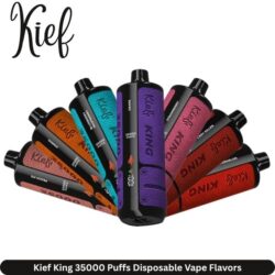 Kief King 35000 Puffs Disposable Flavors