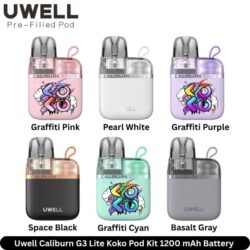 Uwell Caliburn G3 Lite Koko Pod Kit 1200 mAh Battery