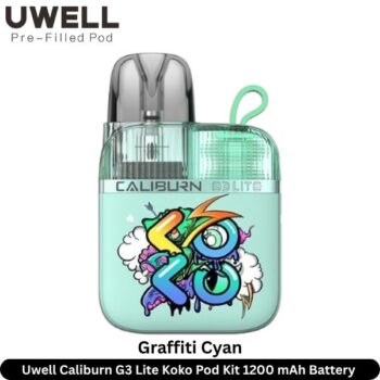 Uwell Caliburn G3 Lite Koko Pod Kit Graffiti Cyan