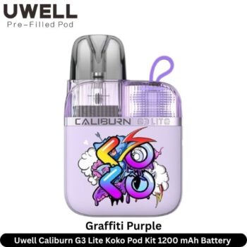 Uwell Caliburn G3 Lite Koko Pod Kit Graffiti Purple