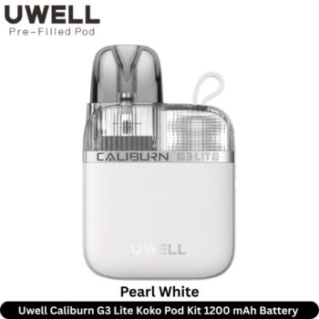 Uwell Caliburn G3 Lite Koko Pod Kit Pearl White