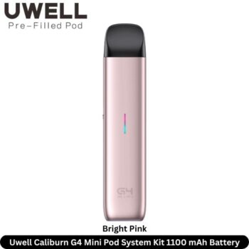 Uwell Caliburn G4 Mini Pod System Kit Bright Pink