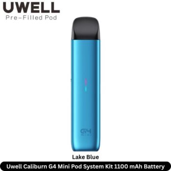 Uwell Caliburn G4 Mini Pod System Kit Lake Blue