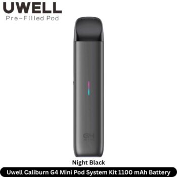 Uwell Caliburn G4 Mini Pod System Kit Night Black