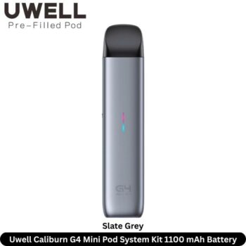 Uwell Caliburn G4 Mini Pod System Kit Slate Grey