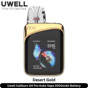 Uwell Caliburn G4 Pro Koko Vape Desert Gold