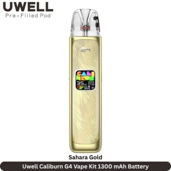 Uwell Caliburn G4 Vape Kit Sahara Gold
