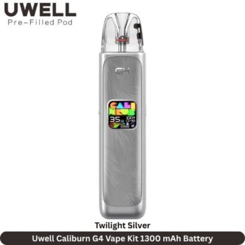 Uwell Caliburn G4 Vape Kit Twilight Silver