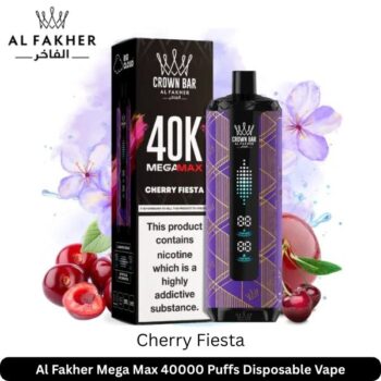 Al Fakher Mega Max 40000 Puffs Cherry Fiesta