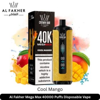 Al Fakher Mega Max 40000 Puffs Cool Mango