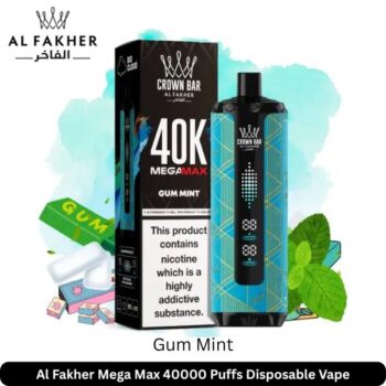 Al Fakher Mega Max 40000 Puffs Gum Mint