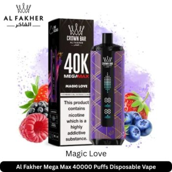 Al Fakher Mega Max 40000 Puffs Magic Love