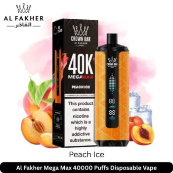Al Fakher Mega Max 40000 Puffs Peach Ice