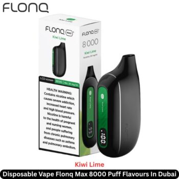 Flonq Max 8000 Puff Flavours Kiwi Lime In Dubai