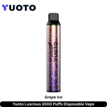 Yuoto Luscious 3000 Puffs Grape Ice