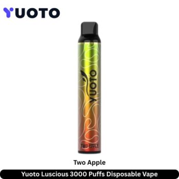 Yuoto Luscious 3000 Puffs Two Apple