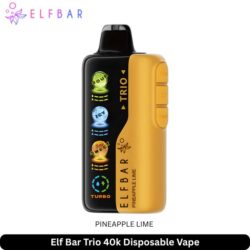 Elf Bar Trio 40k Disposable Vape Pineapple Lime
