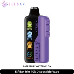 Elf Bar Trio 40k Disposable Vape Raspberry Watermelon