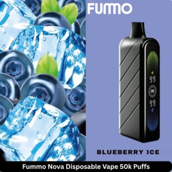 Fummo Disposable Vape 50k Puffs Blueberry Ice