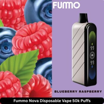 Fummo Disposable Vape 50k Puffs Blueberry Raspberry