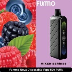 Fummo Nova Disposable Vape 50k Puffs 3 Fummo Disposable Vape 50k Puffs Mixed Berries
