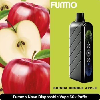 Fummo Disposable Vape 50k Puffs Shisha Double Apple