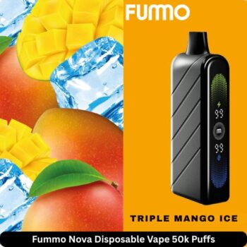 Fummo Disposable Vape 50k Puffs Triple Mango Ice